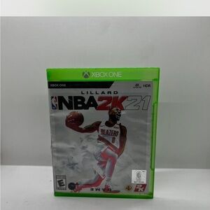 NBA 2 k17 video game like new